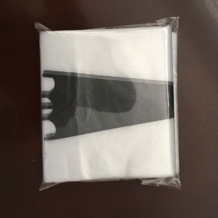 factory supply HDPE disposable clear plastic printing logo  waterproof disposable bags  long wet umbrella bags