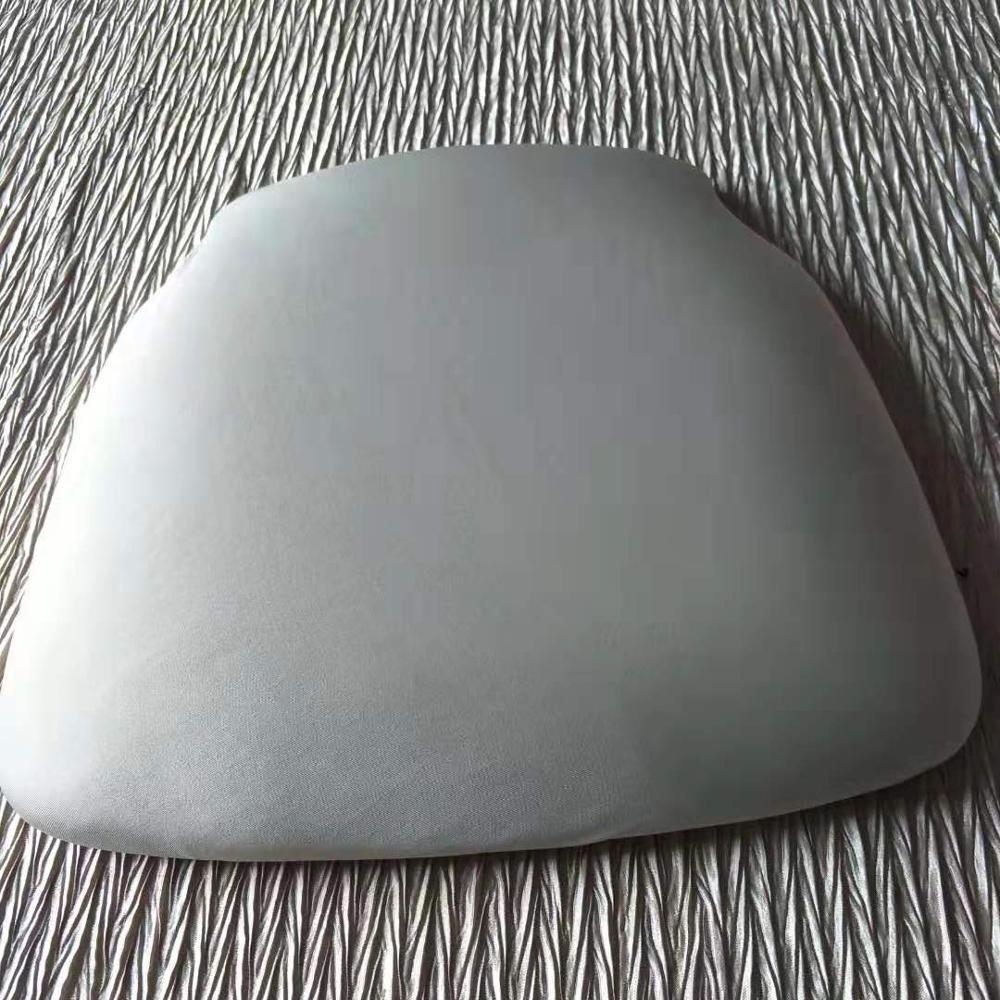 IVORY AND WHITE COLOR HIGH QUALITY SPANDEX ELASTIC STRETCH DINNING SOLID CHAIR SEAT PAD COVERS PROTECTORS FOR WEDDING