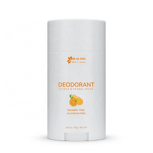 Tangerine Aluminum Free Body Deodorant Balm & Antiperspirant Organic Natural Deodorant Stick