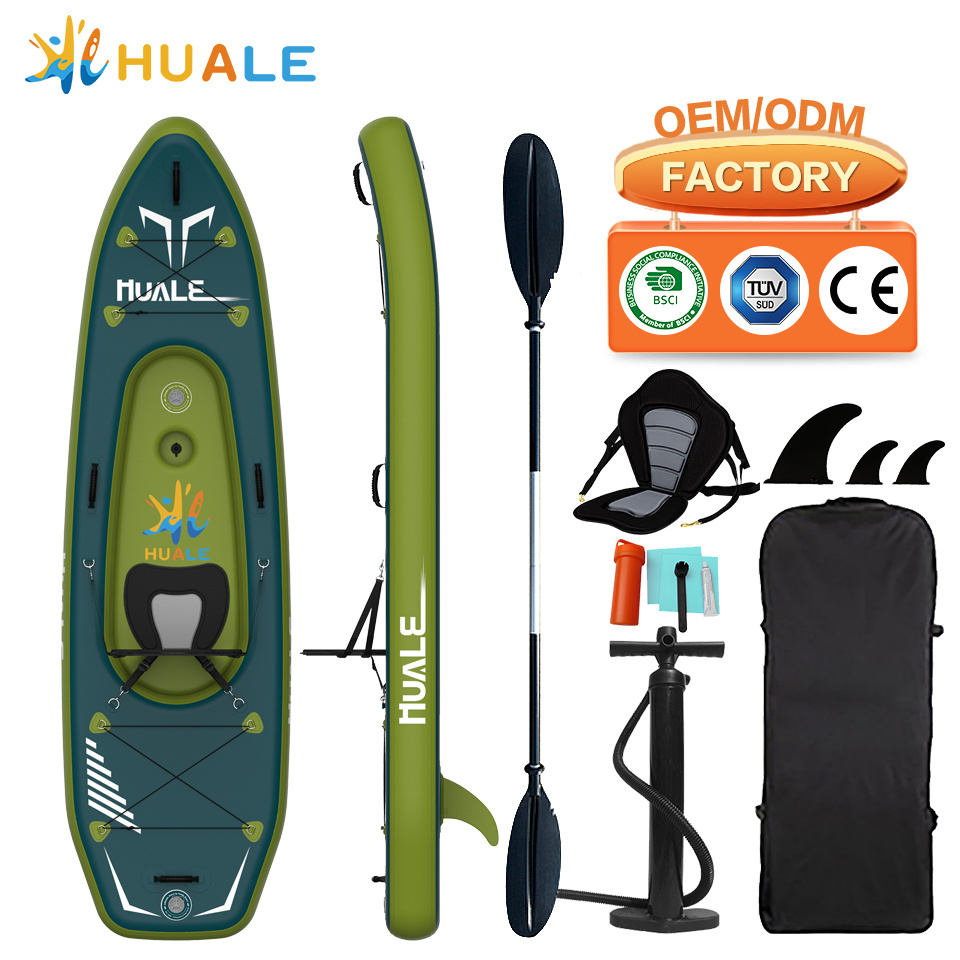 China New Custom Logo Canoe Plastic Kayak Fishing Belly Boat Pvc Inflatable 2 Person Kayak Boat Clear With Repair Kit