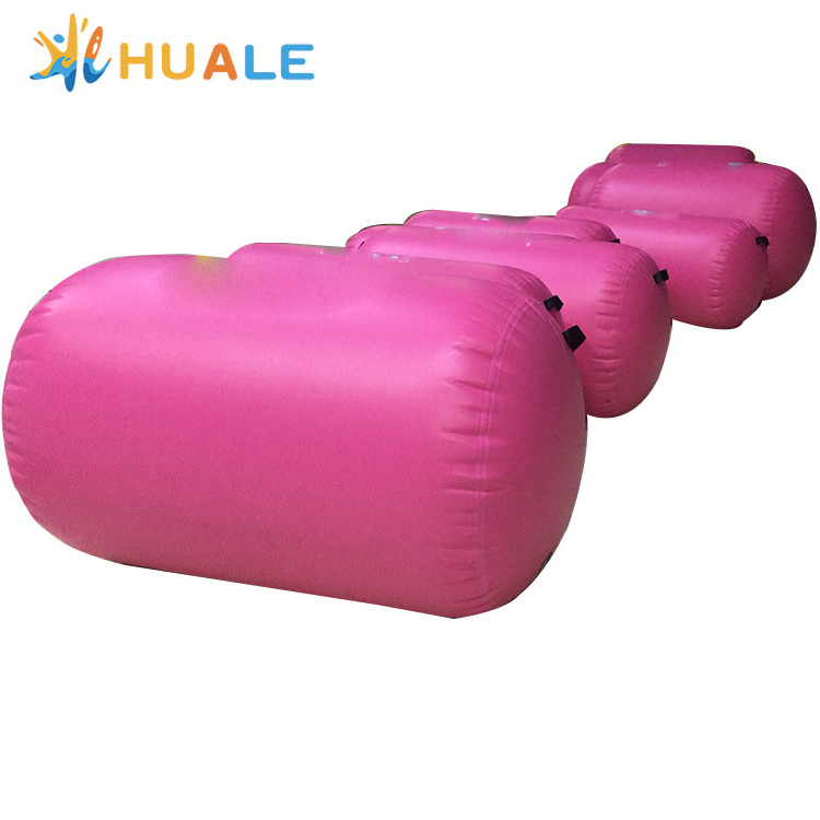 High Quality Inflatable Air Track Roller Gym Roll Barrel For Gymnastics Amusement Yoga Tumbling