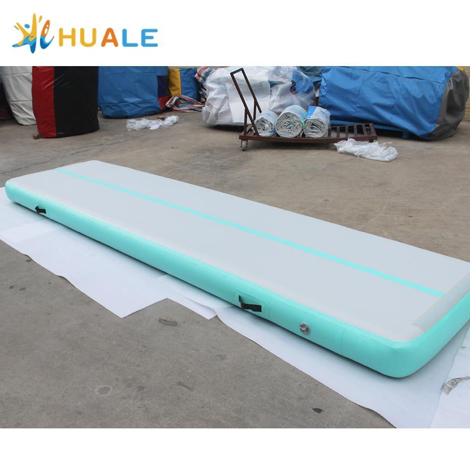 Cheap Buy 1 Piece Inflatable 6mx2mx20cm Prix 15m Inflatable Air Track Gymnastics Gym Experiment Mat Air Tracks For Gymnastic