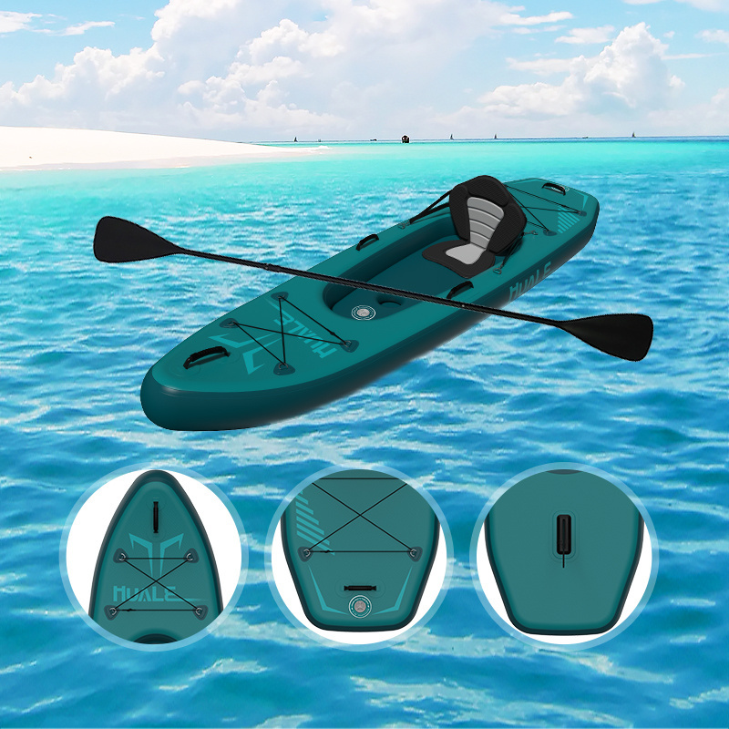 OEM Hot Sell Inflatable Kayak 2 Person Fishing Kayak Pedal Drive Ocean Waters Manufactory