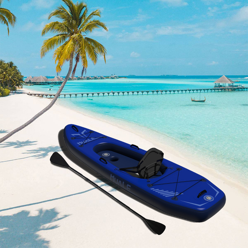 OEM Hot Sell Inflatable Kayak 2 Person Fishing Kayak Pedal Drive Ocean Waters Manufactory