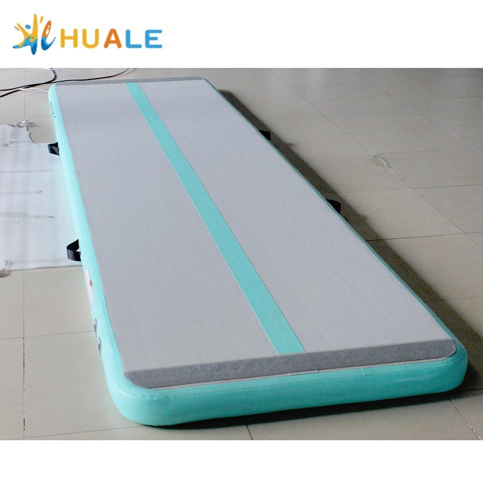 Cheap Buy 1 Piece Inflatable 6mx2mx20cm Prix 15m Inflatable Air Track Gymnastics Gym Experiment Mat Air Tracks For Gymnastic