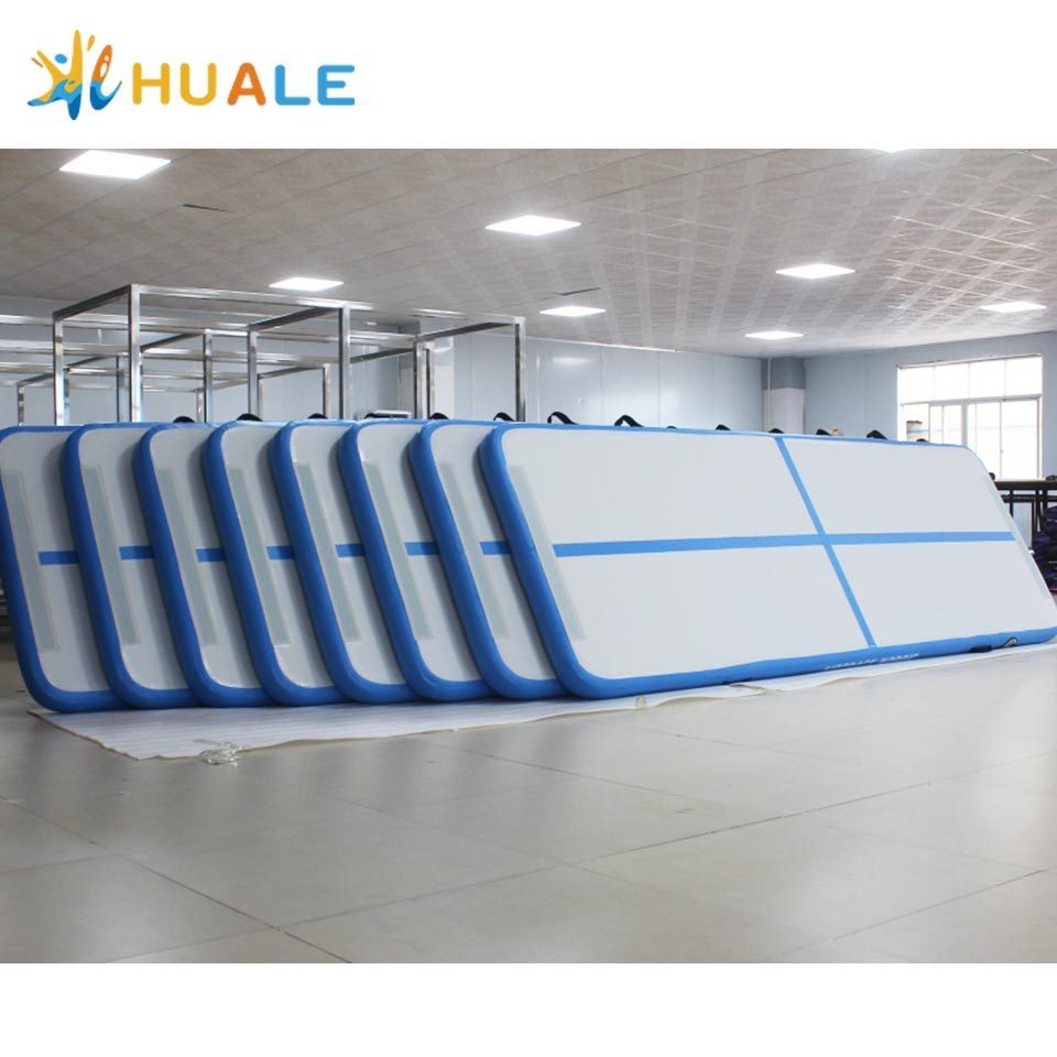 Custom Air Track 10 Mts Fitness Tumble Track Inflatable Gymnastics Mat Big Cheap Airtrack Inflatable Gym Air Track For Tumbling