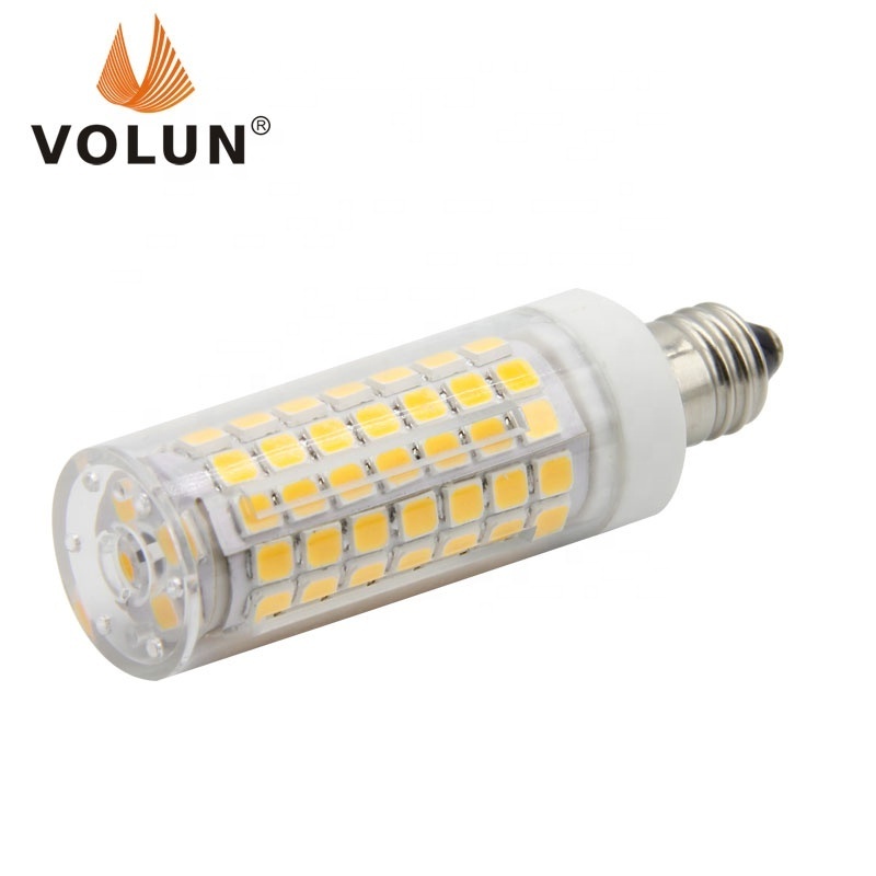 E11 LED Bulbs 6W Equivalent 50W 60W Halogen Bulbs AC 120V Not Dimmable 660LM E11 Mini Candelabra base LED Light lamp