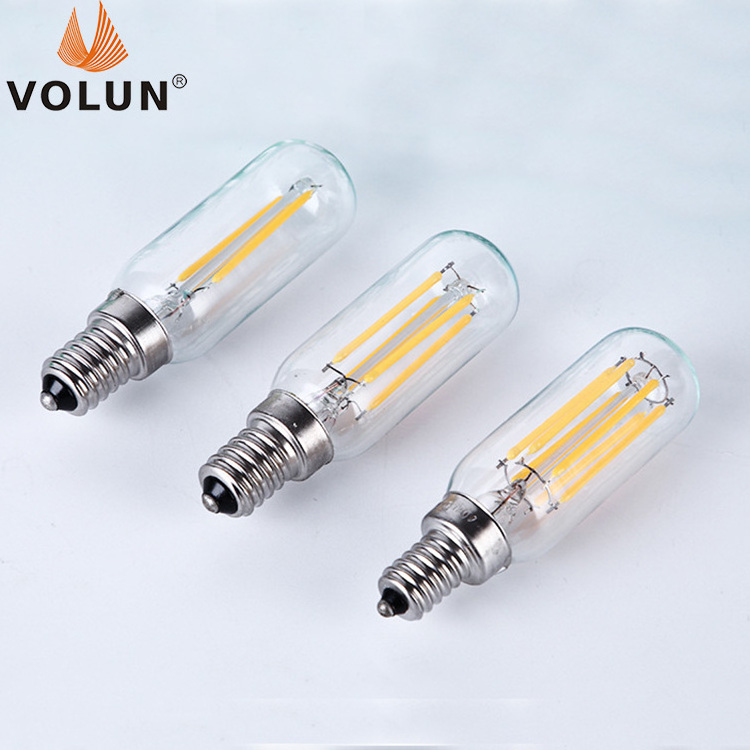 Wholesale E14 / E12 LED light refrigerator bulb 2W 4W T25 X 85mm range hood LED light indoor lighting led