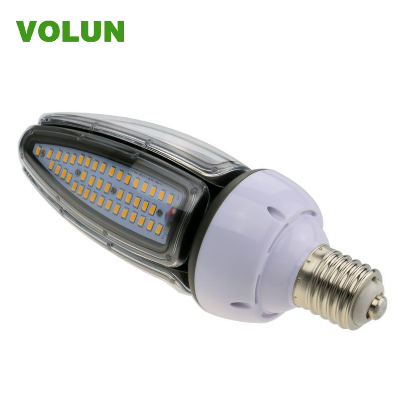 New product architectural lighting LED Post Top light 30W 40W 50W LED Area Light 5000K ip65 led corn bulb