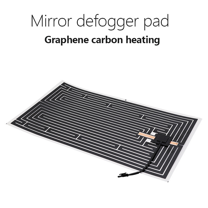 Bathroom mirror defogging film- Far-infrared graphene carbon bathroom mirror drying defogging electric heating film