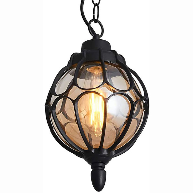 farmhouse style Hanging Light Waterproof chandelier Ceiling Lights Hanging Caged Pendant Light