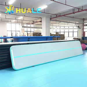 2024 Inflatable Air Gym Mat Gymnastics Tumbling Air Track Air Cushion Tumble Yoga Training Set 3m Hot New Design Factory Price