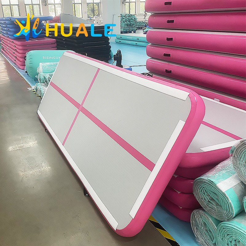 2024 Inflatable Air Gym Mat Gymnastics Tumbling Air Track Air Cushion Tumble Yoga Training Set 3m Hot New Design Factory Price