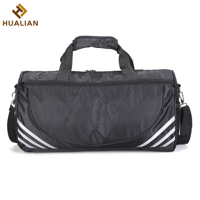 HUALIAN New Arrival Sublimation Custom Large Light Weight Nylon Waterproof Sport Travel Duffle Gym Fitness Bag