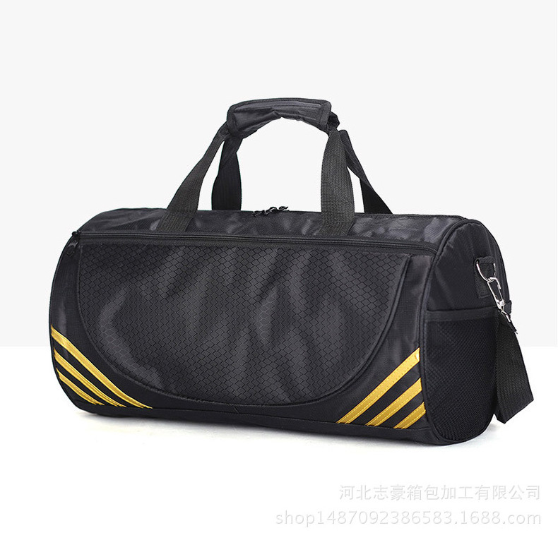 HUALIAN New Arrival Sublimation Custom Large Light Weight Nylon Waterproof Sport Travel Duffle Gym Fitness Bag