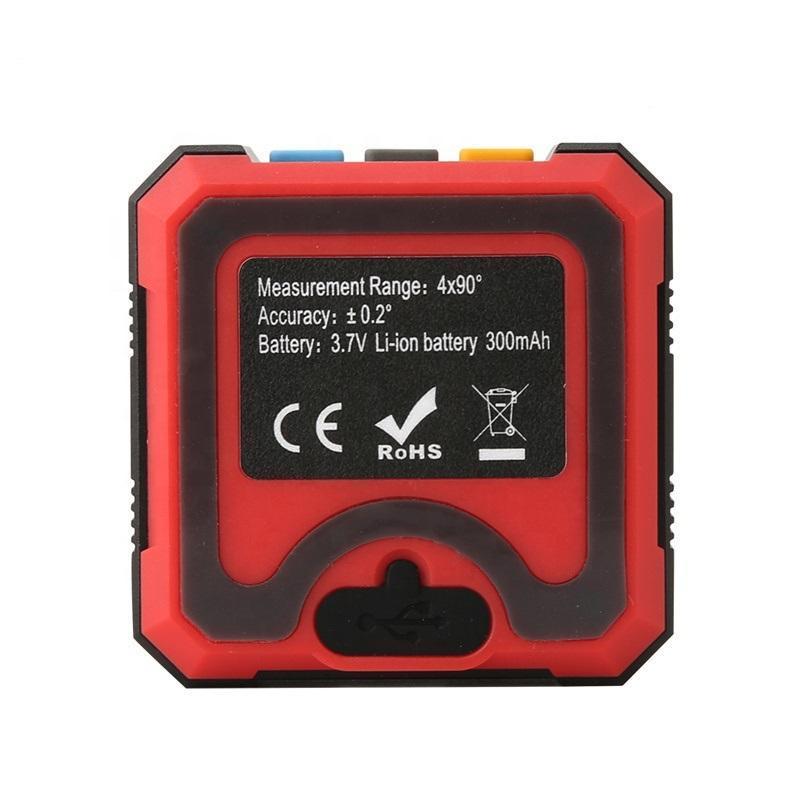 UNI-T LM320A Two-side magnets Angle Meter Digital Protractor Magnetic Inclinometer Angle Tester Bevel Box Measuring Tools