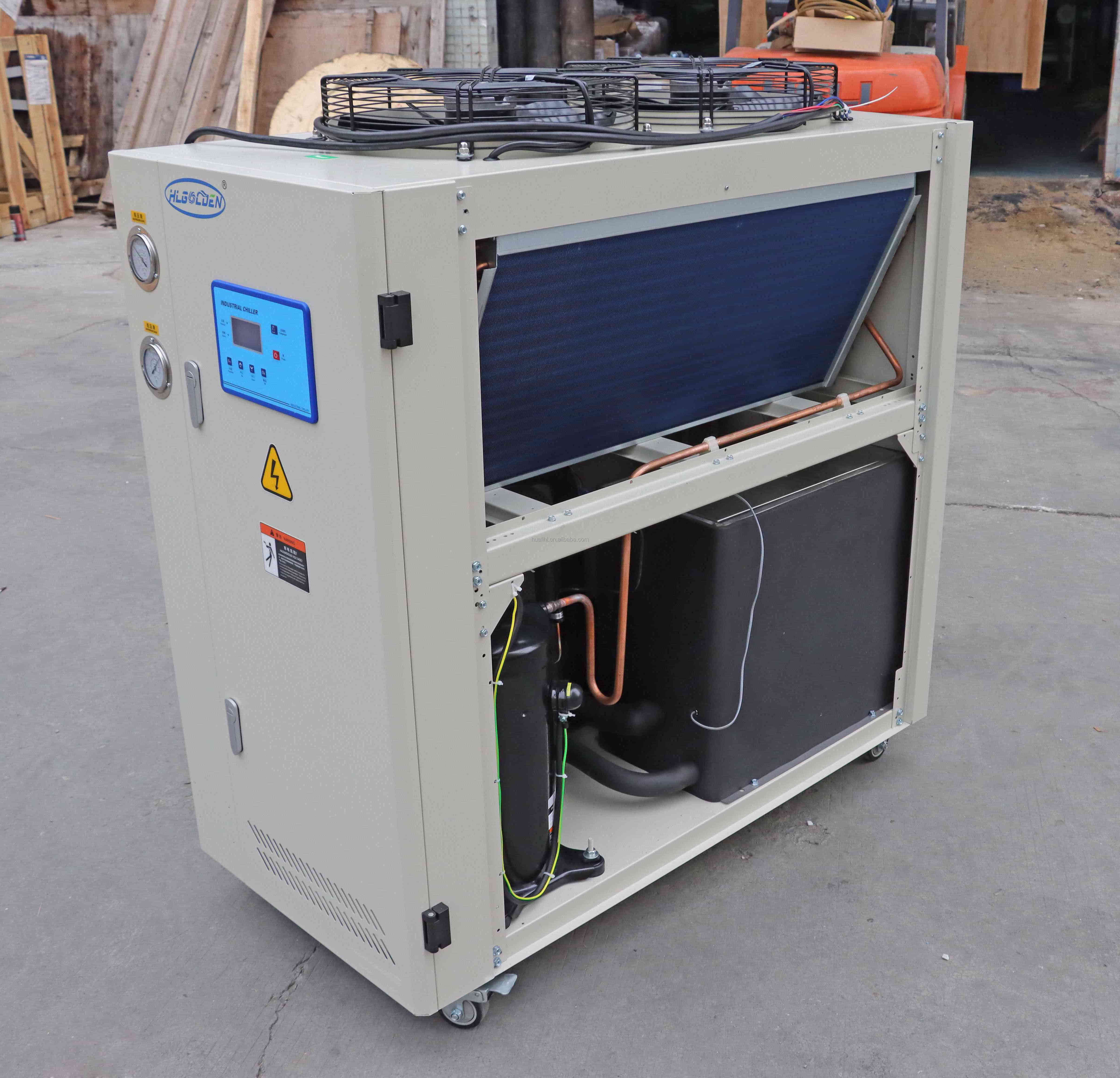 HIGODLEN Brand 5HP Industrial Air Water Chiller Bottle Chiller For Blow Molding Machine