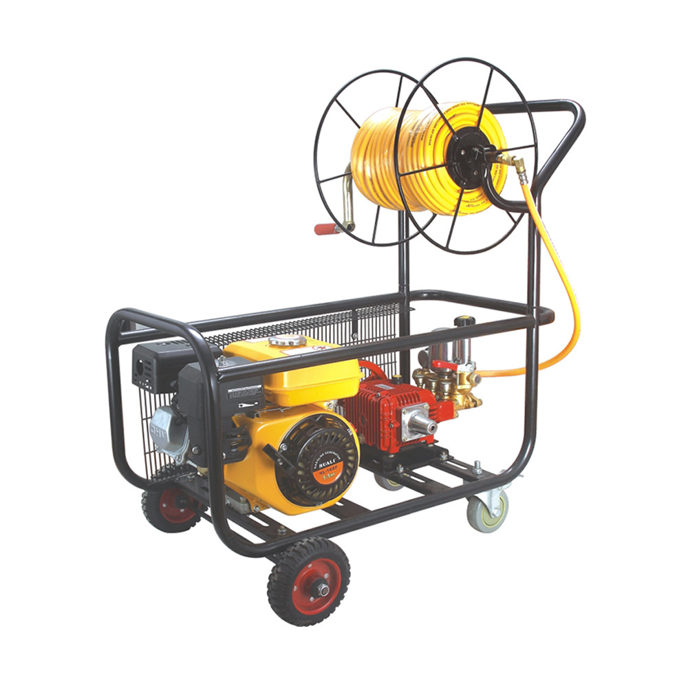 Agriculture automatic insecticide water electric 2 stroke engine garden farm power sprayers with wheels