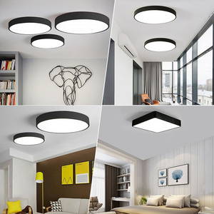 Ultra Thin Home Office Indoor Lighting Round Led Light Surface Mounted Ceiling Lamp 18w 36w 48w 54w Led Ceiling Light