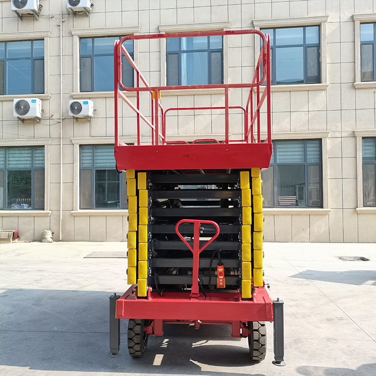 CE 4m 6m 8m 10m 12m 14m 16m 18m mini scissor lift table elevated small electric lift table Electric Scaffolding