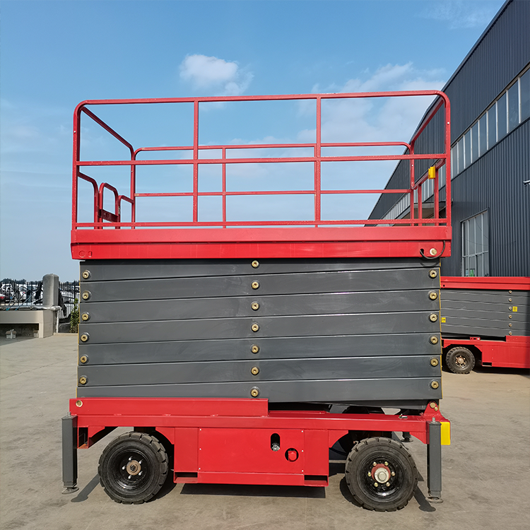 CE 4m 6m 8m 10m 12m 14m 16m 18m mini scissor lift table elevated small electric lift table Electric Scaffolding