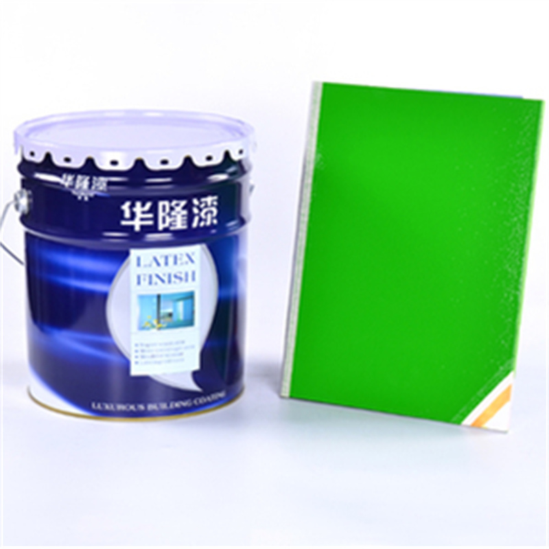 Hualong Hot Sale Oil Based Epoxy Resin Self-Leveling Metallic Flakes Dust Proof Floor Paint Coating Epoxy Flake Flooring