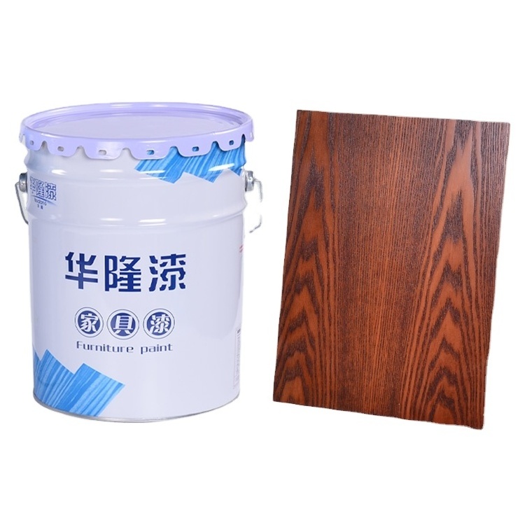 Paint supplies Good Fullness Color Wood Topcoat Paint PU varnish