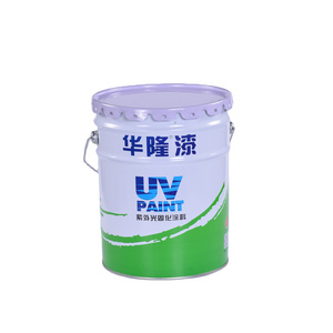 UV Spray Paint transparent varnish recyclable  top coat  for spraying machine