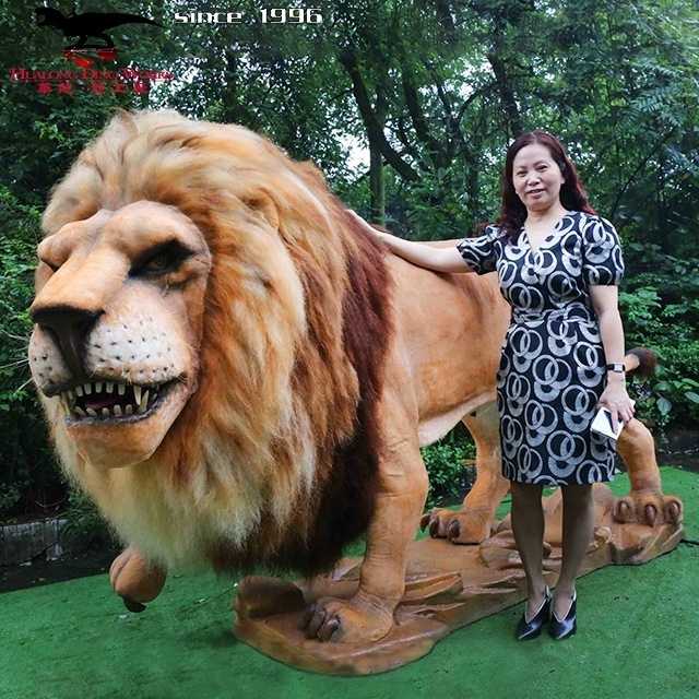 High Quality Animatronic Animals Lion Model for Sale