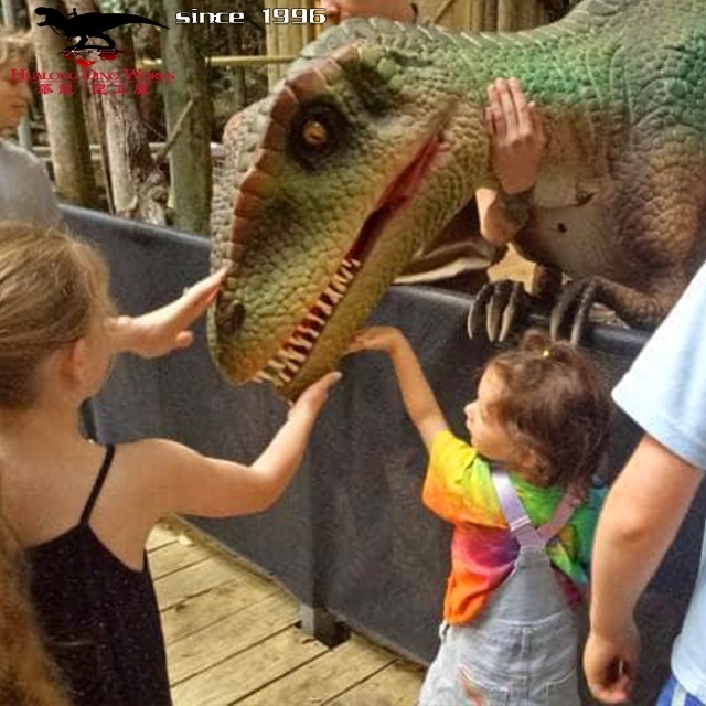 Carnival Mascot Walking Realistic Animatronic Dinosaur Costume for Sale