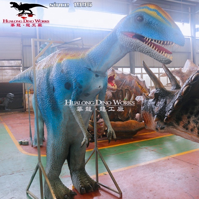 Realistic Dinosaur Costume Of Clothes Velociraptor For Jurassic Dinosaur Park