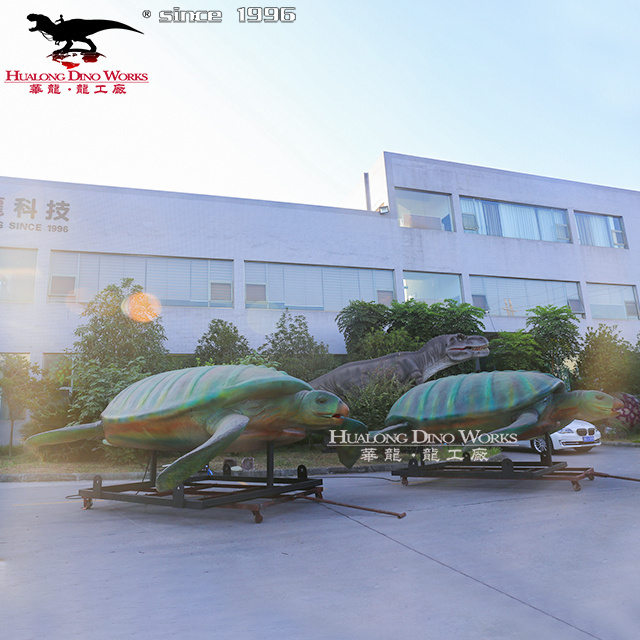 Artificial High Simulation 3D Animal Model Animatronic Sea Turtle