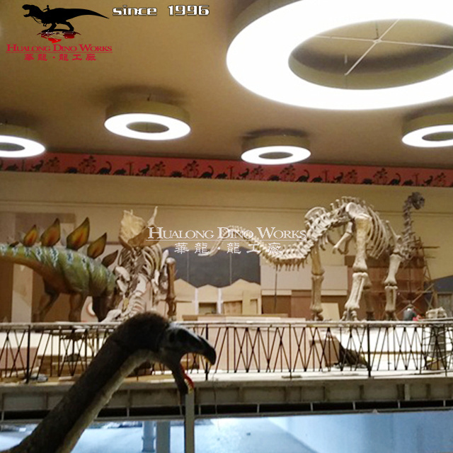 Amusement park high simulation handmade dinosaur skeleton