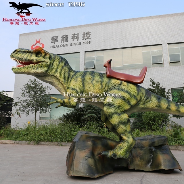 High Quality Ride On Realistic Dinosaur Robot For Amusement Park Rides