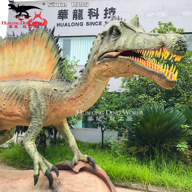 Animatronic Dinosaur Supplier Biggest Dinosaur Spinosaurus Model in Life Size