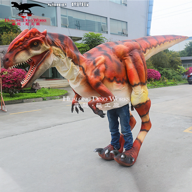 Dinosaur Costume Velociraptor Animatronic Model Animation Display