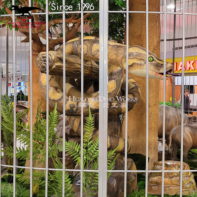 Animal Garden Statue 3d Animal Model Life Size Animatronic Snake