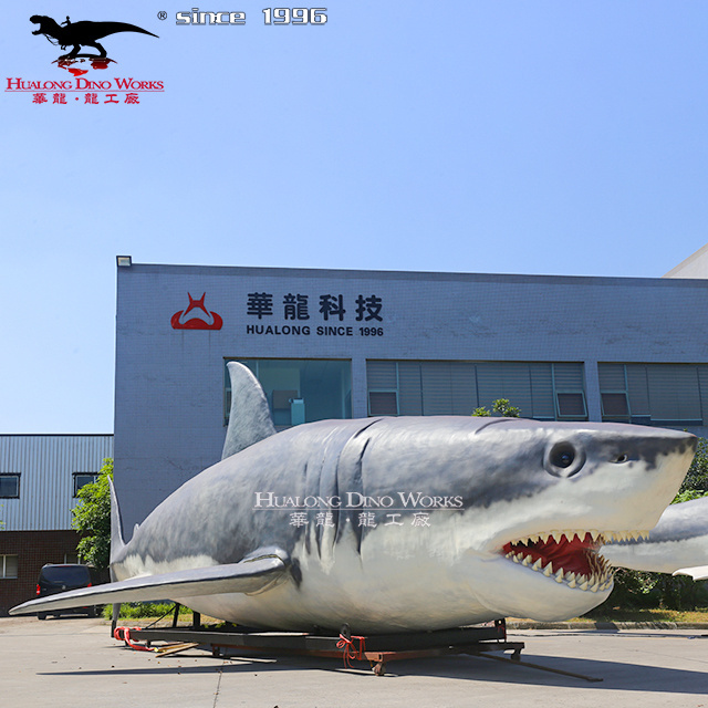 Jaws 2 Ocean killer handmade  huge life size  robotic shark sculpture