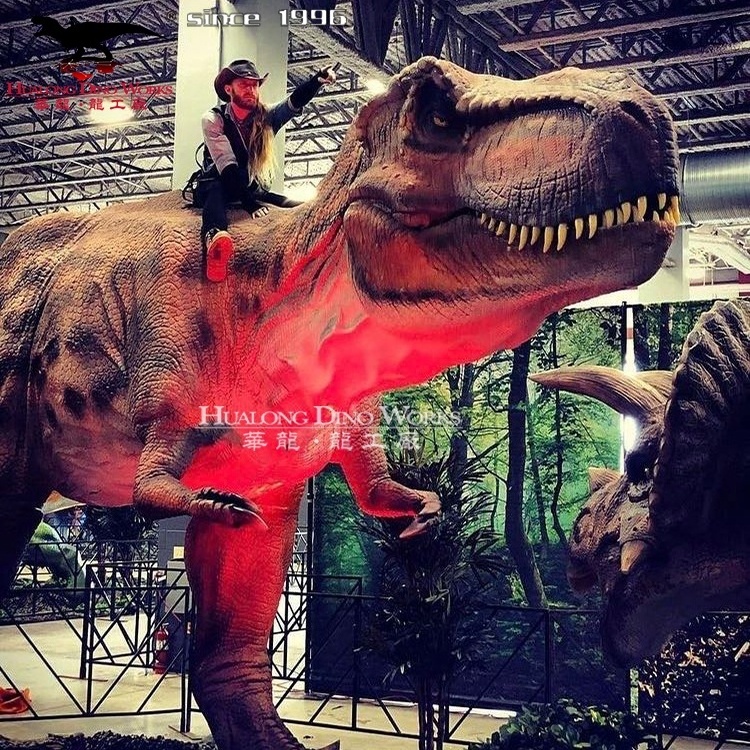 Manufacture dinosaur life size realistic dinosaur dino theme park animatronic model dinosaur