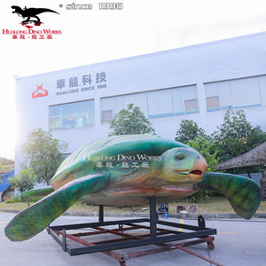 Artificial High Simulation 3D Animal Model Animatronic Sea Turtle