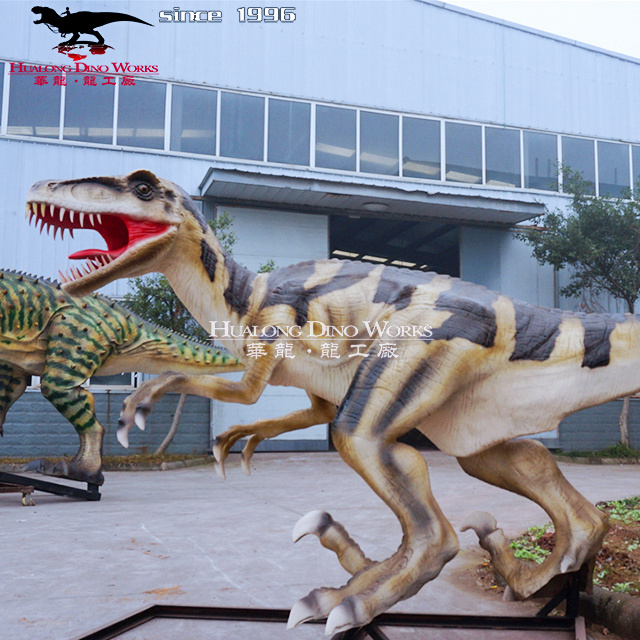 High Emulated Dinosaur Action Figure Real Size Velociraptor