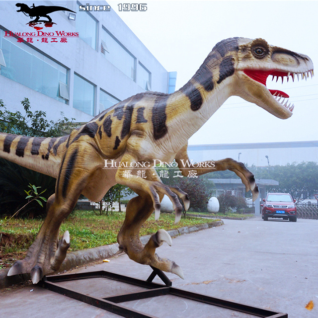 High Emulated Dinosaur Action Figure Real Size Velociraptor