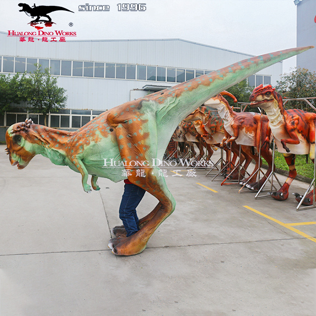 Dinosaur Costume Velociraptor Animatronic Model Animation Display