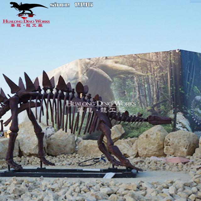 Amusement park high simulation handmade dinosaur skeleton