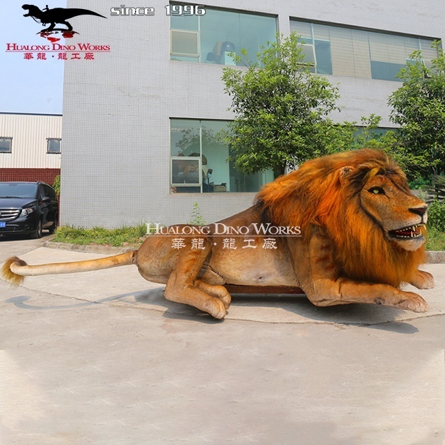 High Quality Animatronic Animals Lion Model for Sale