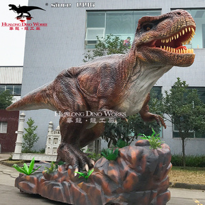 Dinosaur realistic animatronic life sized model for sale