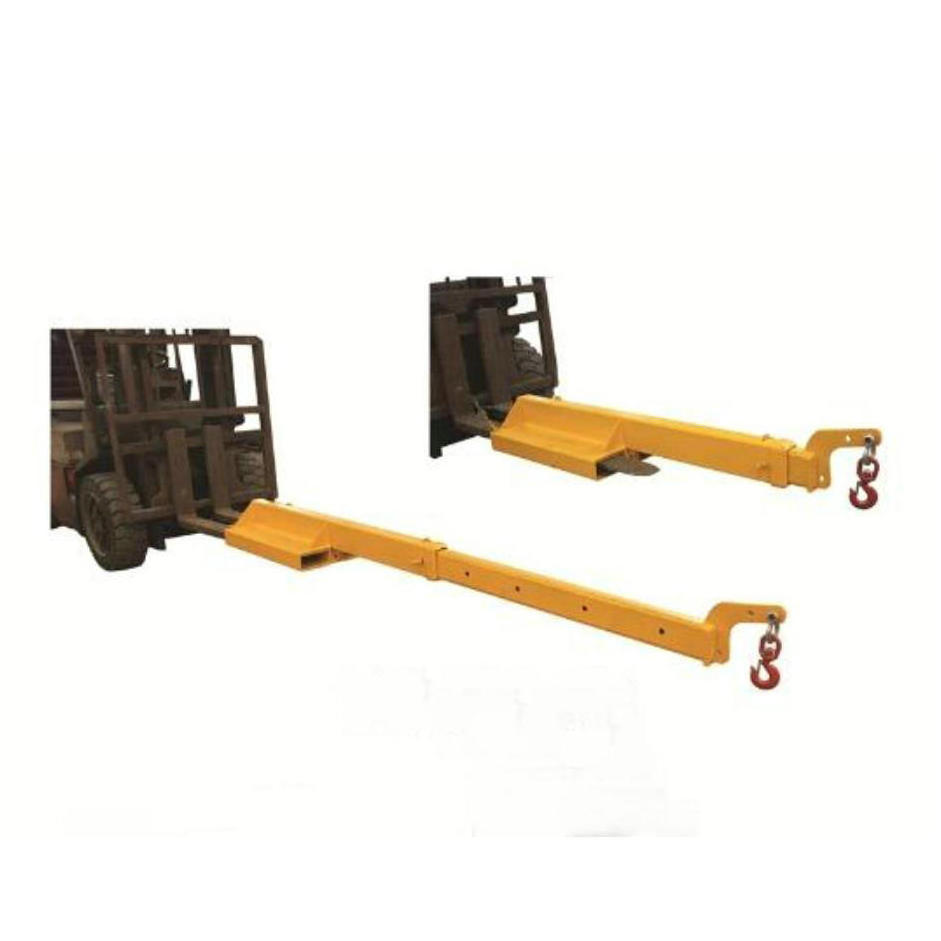 Hualong stone machinery Hot Sale Forklift Jib Boom Safety Adjustable Forklift Attachment Fork Hook For Crane