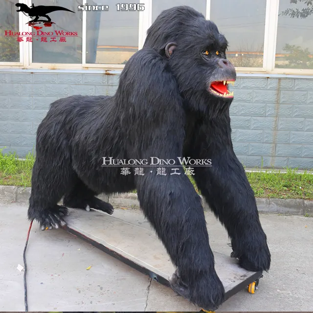 Animatronics animal robot model playground equipment animatronic animal gorilla for amusement park