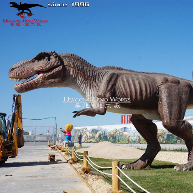 amusement park realistic robot animatronic dinosaur model