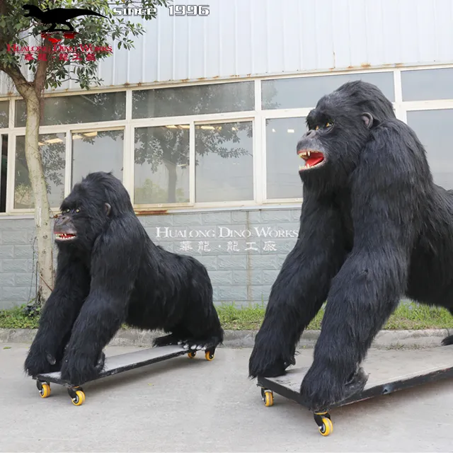 Animatronics animal robot model playground equipment animatronic animal gorilla for amusement park